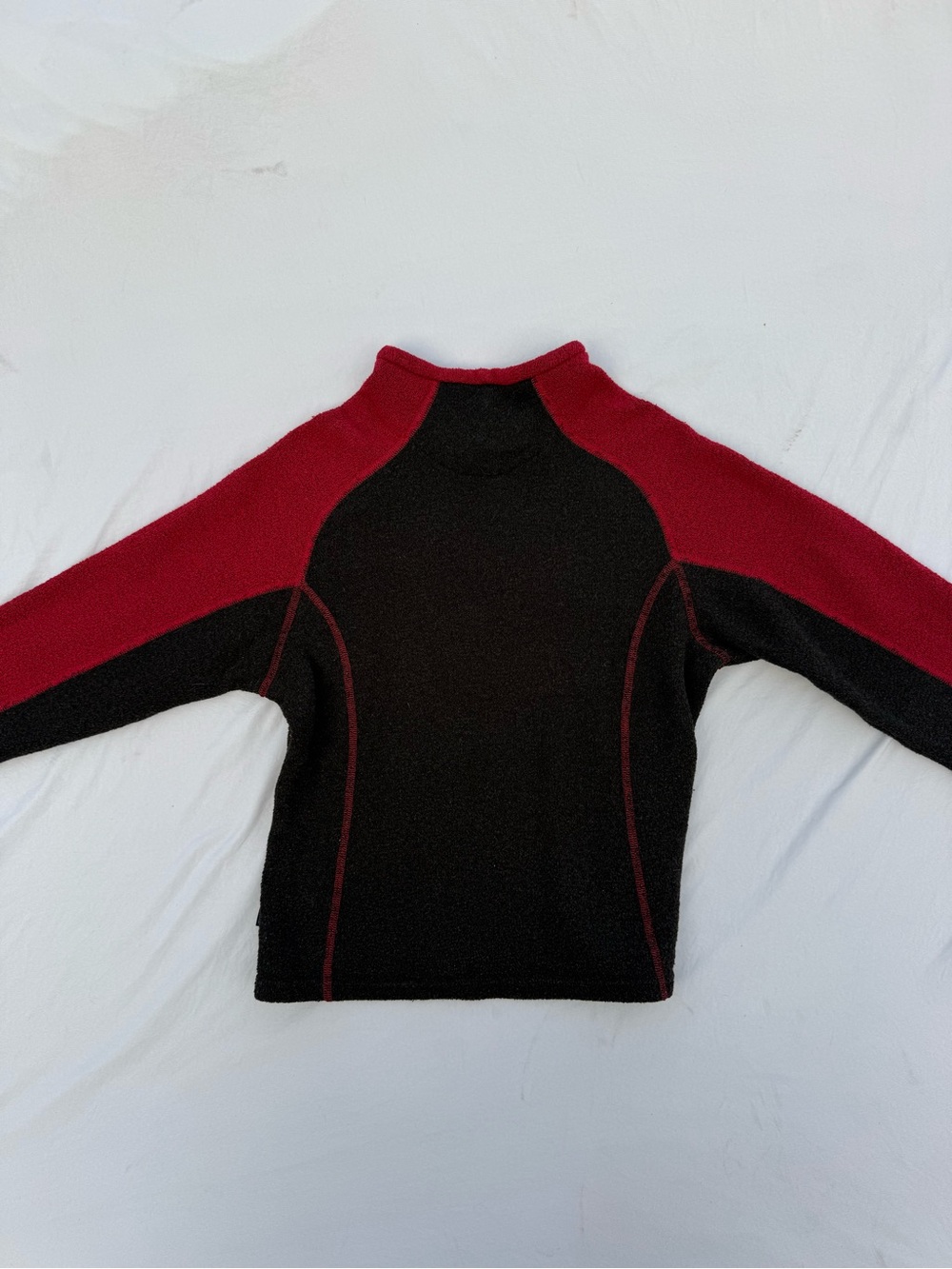 Kuhl Men’s Black and Burgundy Turtleneck Performance Sweater